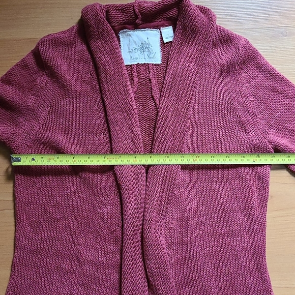 Angel of the North Linen Cardigan Size small - Picture 7 of 8